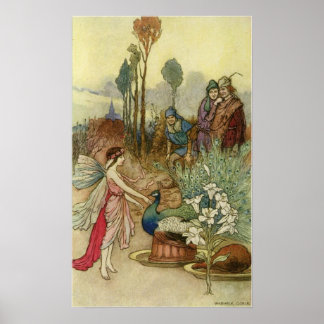 Instead of crust a peacock pie by warwick goble poster