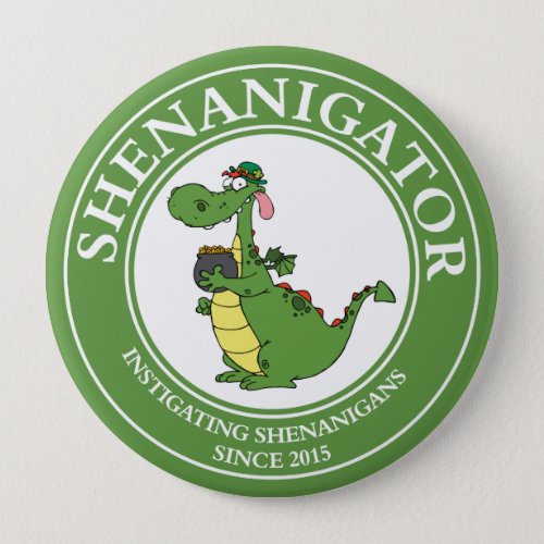 Instigating Shenanigans 2015 Pinback Button