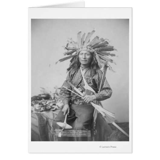 Instigator of Indian Revolt at Pine Cards (Front)