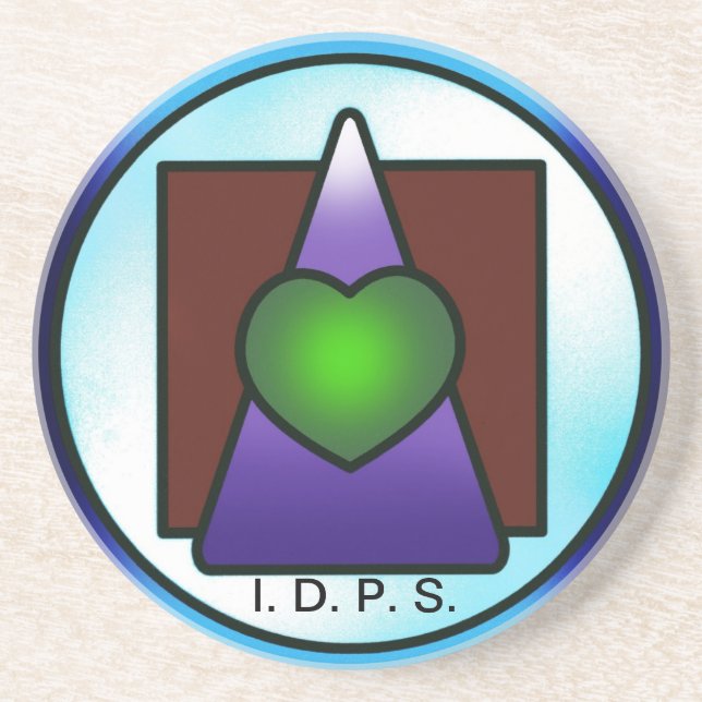 Institute of Divine Philosophical Science Drink Coaster (Front)