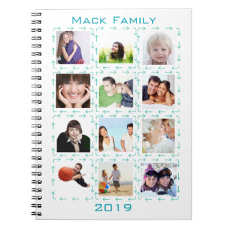 Instragram Modern Stylized Arrows Your Photos Notebook