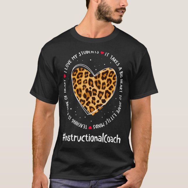 Instructional Coach Admin Appreciation Week Back T T-Shirt (Front)