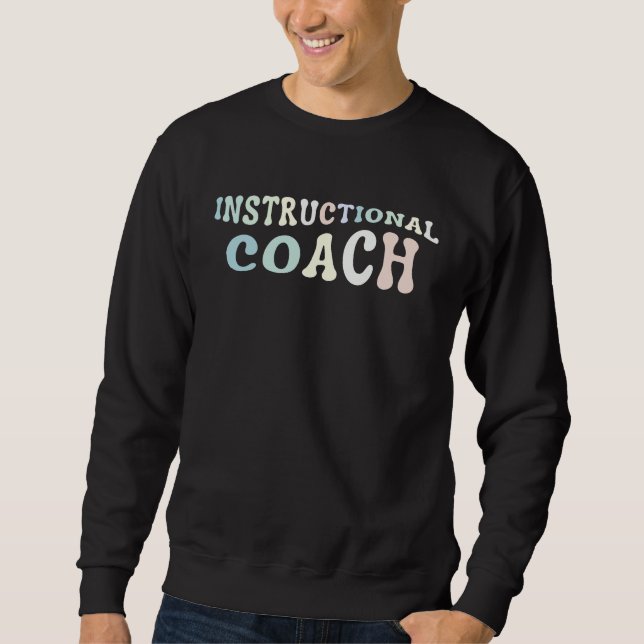 Instructional Coach Crew Sweatshirt (Front)