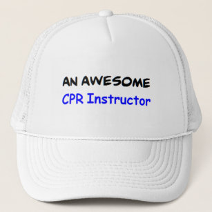 instructor, awesome trucker hat