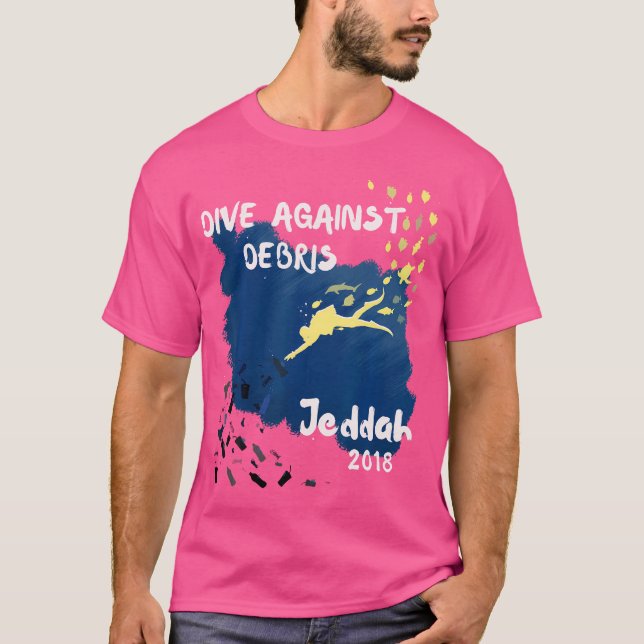 Instructor Diving Jeddah 2018 T-Shirt (Front)