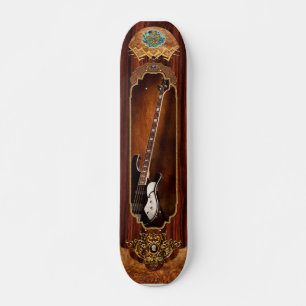 Instrument - Guitar - High strung Skateboard Deck