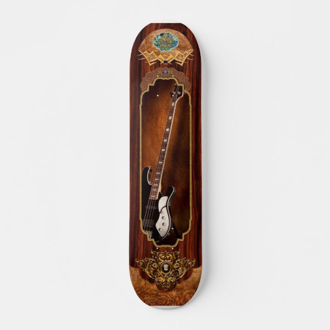 Instrument - Guitar - High strung Skateboard Deck (Front)