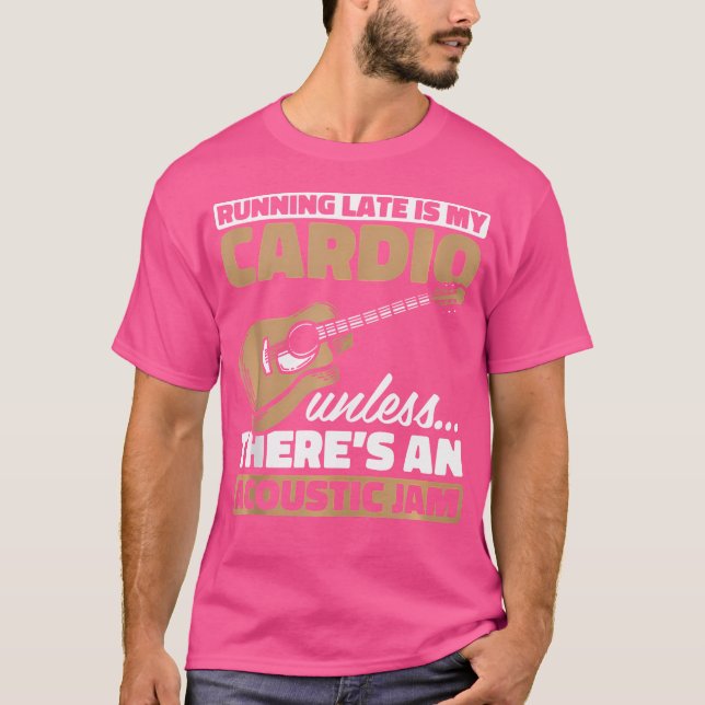 Instrument Guitarist - Acoustic Guitar T-Shirt (Front)