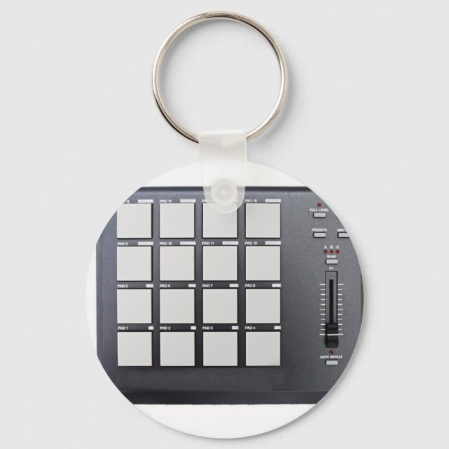 Instrumentals MPC Keychain (Front)
