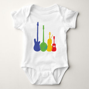 Instruments Color Baby Bodysuit