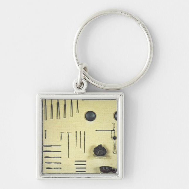 Instruments from an oculist's case, from Reims Keychain (Front)