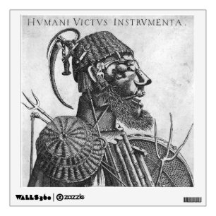 Instruments of Human Sustenance, Arcimboldo Wall Decal