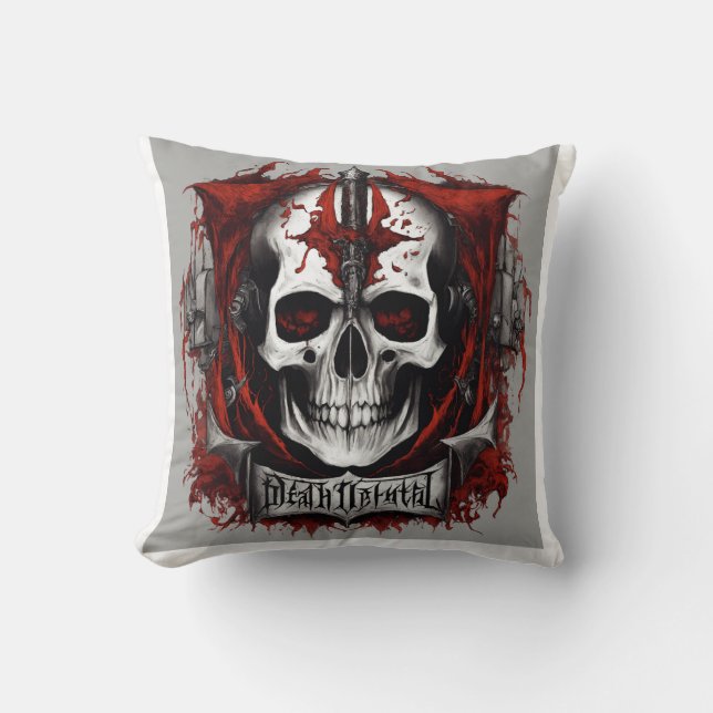 "Instruments of Suffering" Throw Pillow (Front)