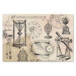 Instruments Of The Hour Steampunk Hourglass Tissue Paper at Zazzle