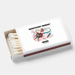 Insufficient Memory Inside Neuron Synapse Humor Matchboxes