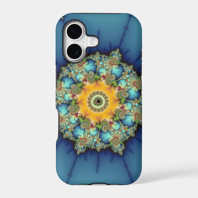 Insular - Mandelbrot Art Iphone Case (Back)