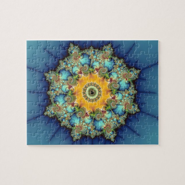 Insular - Mandelbrot Art Jigsaw Puzzle (Horizontal)