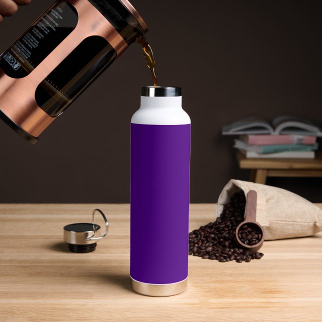 Insulated Stainless Steel Water Bottle (Coffee)