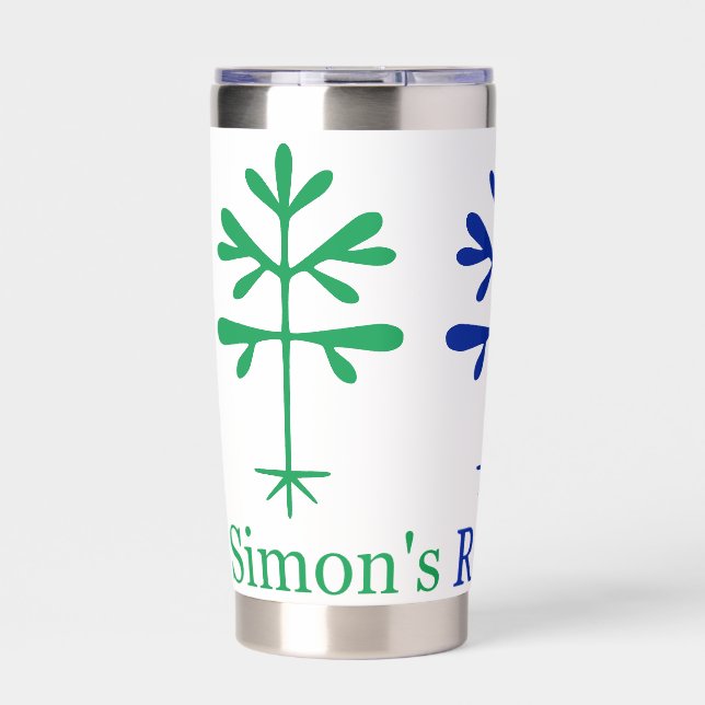 Insulated Tumbler with Triple Sapling Graphic (Front)