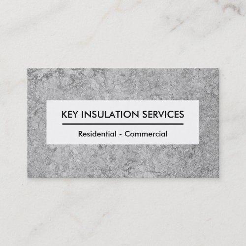 Insulation Business Cards