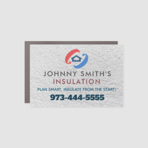 Insulation Slogans Car Magnet