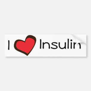 Insulin Bumper Sticker