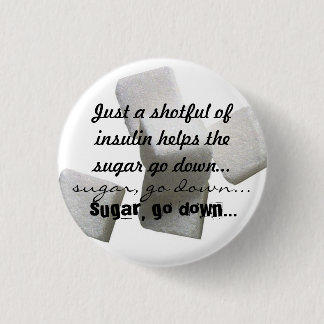 Insulin Diddy Pinback Button