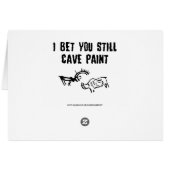 Insulting slogan cards (Back Horizontal)