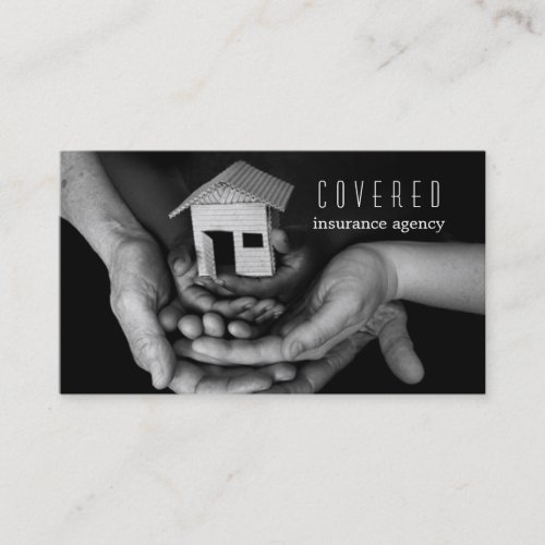 Insurance Agency, Company Business Cards