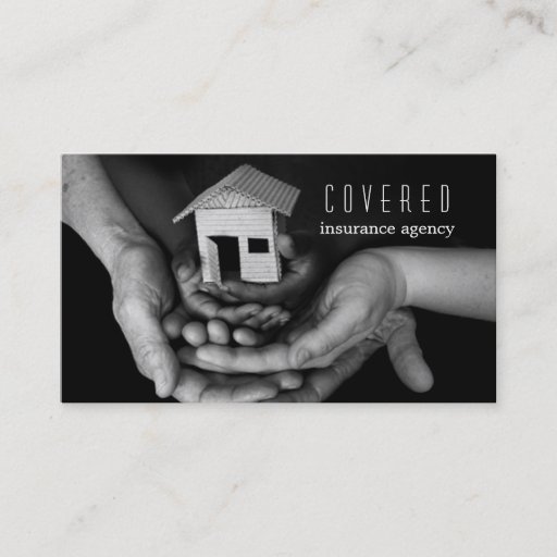 Customizable Insurance Agency, Company Business Cards
