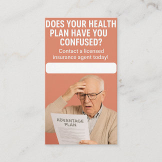 Insurance Agent - Advantage Business Card