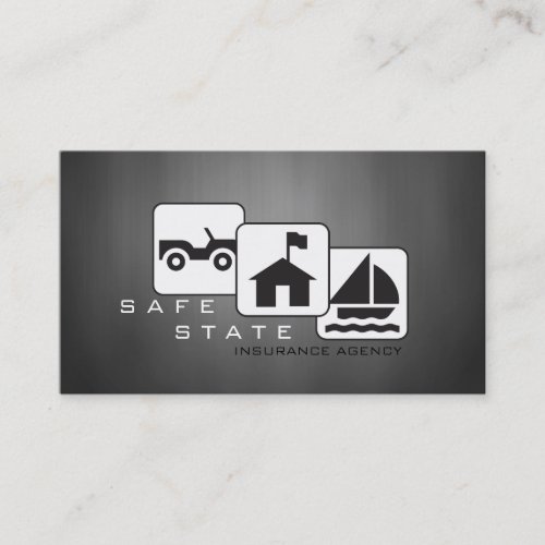 Insurance Agent, Agency Business Card