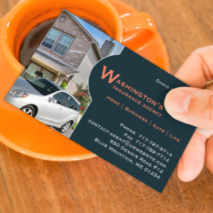Insurance Agent Business Card Template