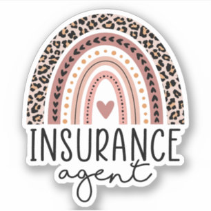 Insurance Agent, Gift For Insurance Agent Sticker