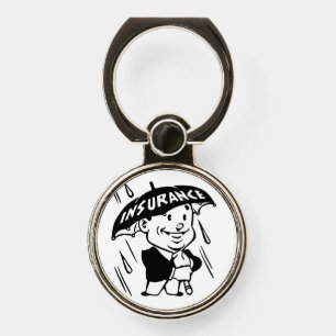 Insurance Agent or Agency Phone Ring Stand