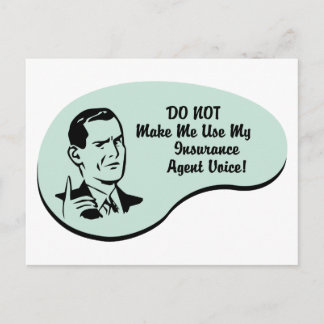 Insurance Agent Voice Postcard