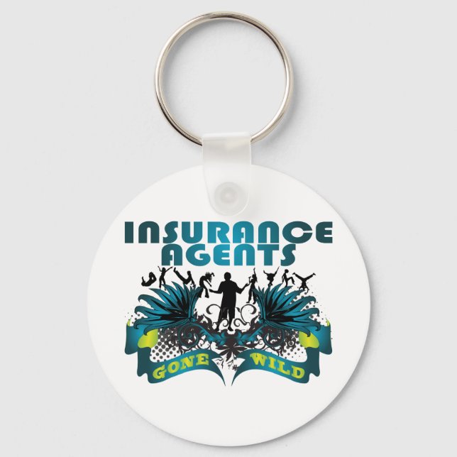 Insurance Agents Gone Wild Keychain (Front)