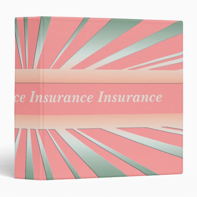 Insurance Binder (Front/Spine)