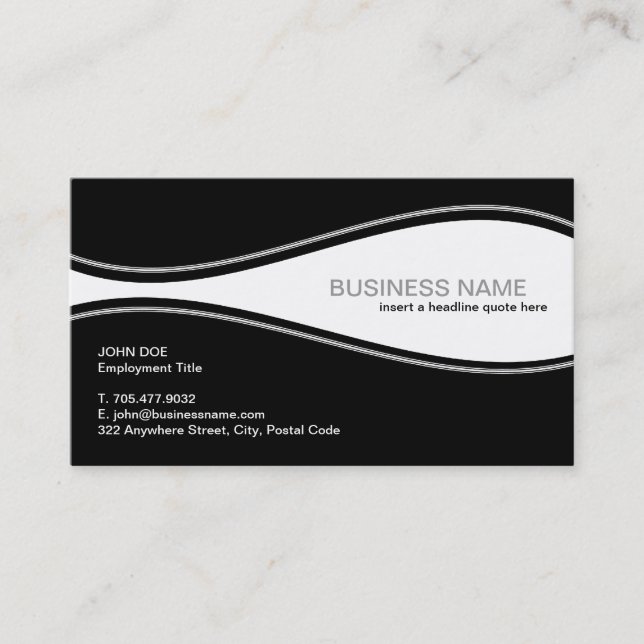 Insurance Broker Business Card (Front)