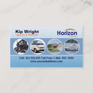 Insurance Business Card template
