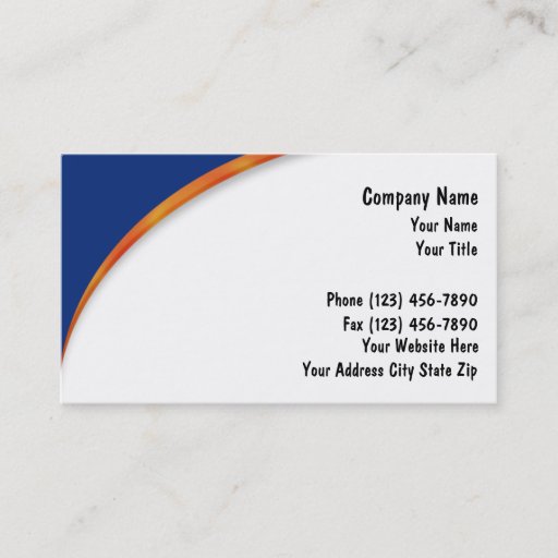 Customizable Insurance Business Cards