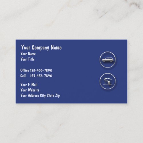 Insurance Business Cards