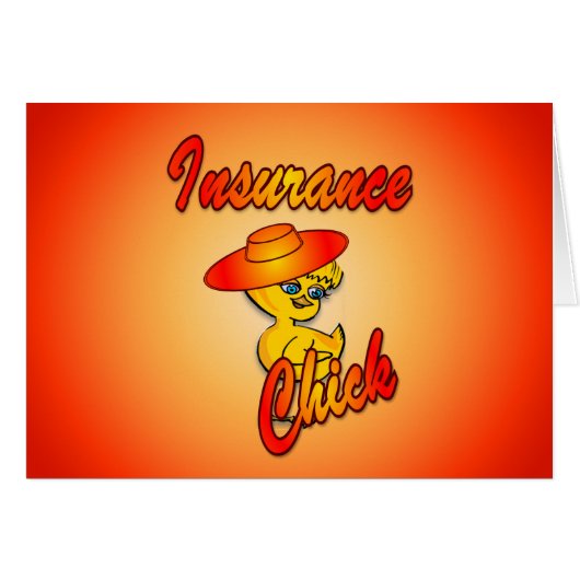 Insurance Chick #5 Cards (Front Horizontal)