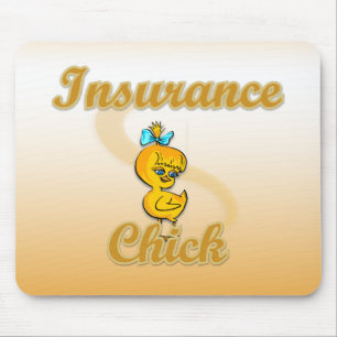 Insurance Chick Mouse Pad