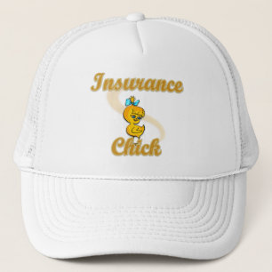 Insurance Chick Trucker Hat