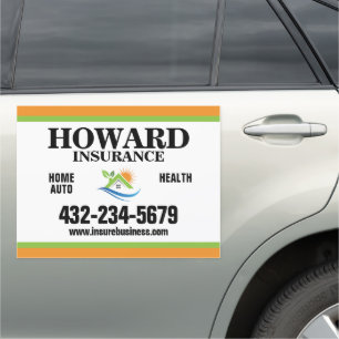 Insurance Company Car Magnet