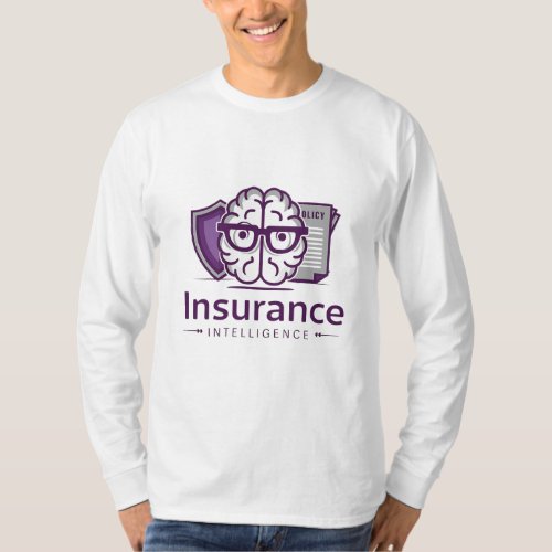 Insurance Intelligence Brain T_Shirt 