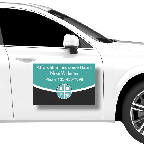 Insurance Rep Promotional Car Magnet