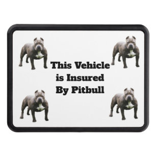 Insured By Pitbull Trailer Hitch Cover
