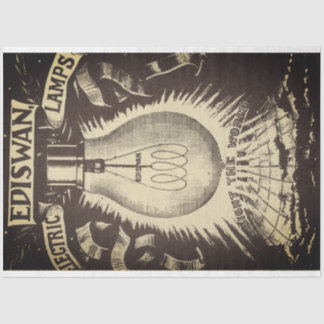 Insustrial Edison Decoupage Paper